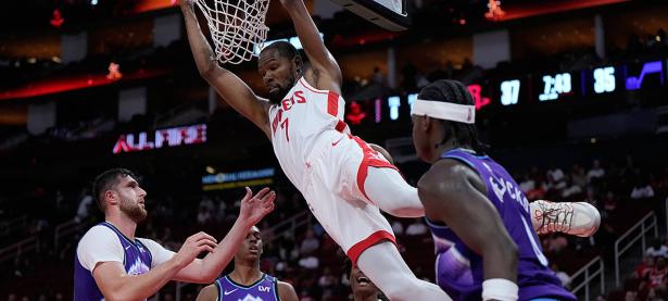  杜兰特连续20+场次 